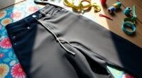 add drawstring to pants