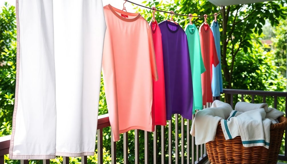 air drying your laundry