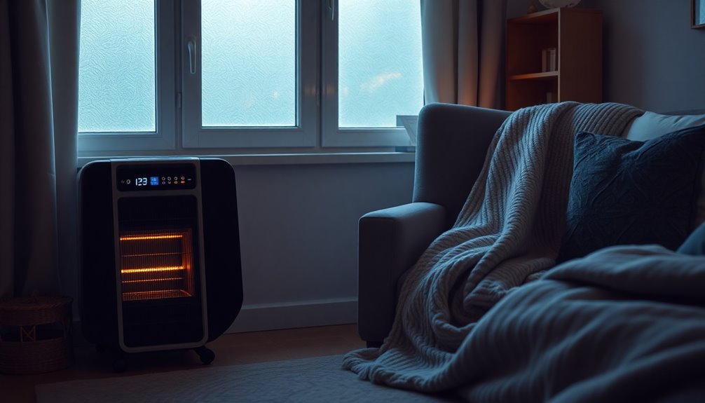 bedroom space heater selection