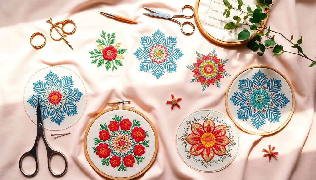 beginner friendly embroidery designs