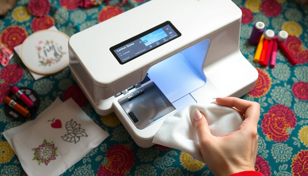 beginner friendly portable embroidery machines