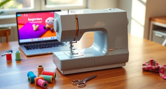 beginner friendly sewing machines