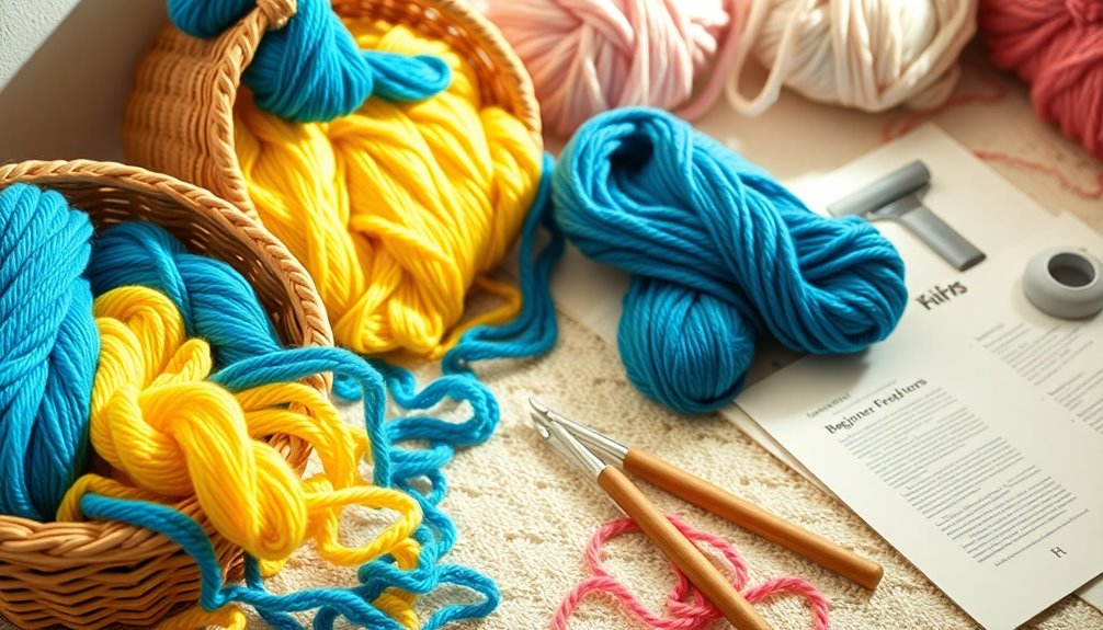 beginner yarn selection guide