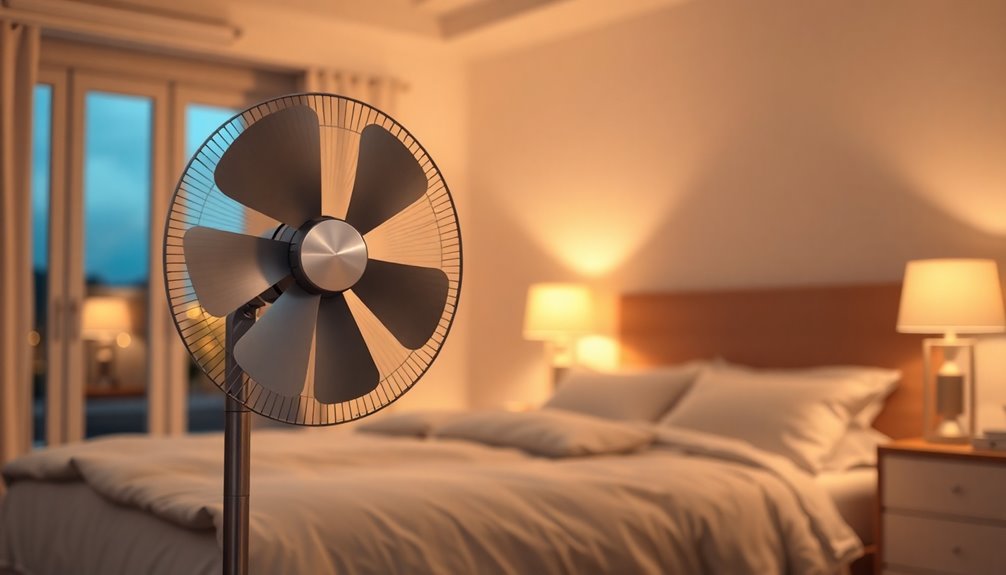 choosing bedroom oscillating fan