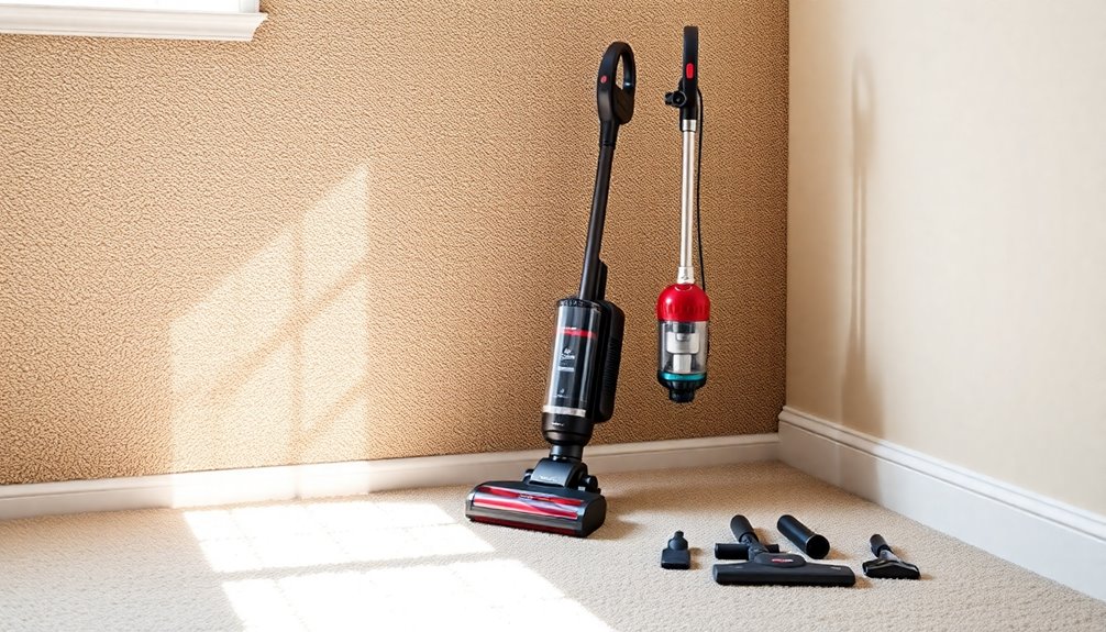 choosing carpet upright vacuum