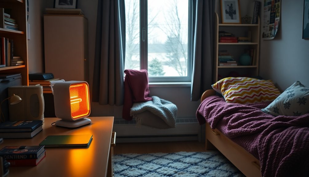 choosing dorm room heater