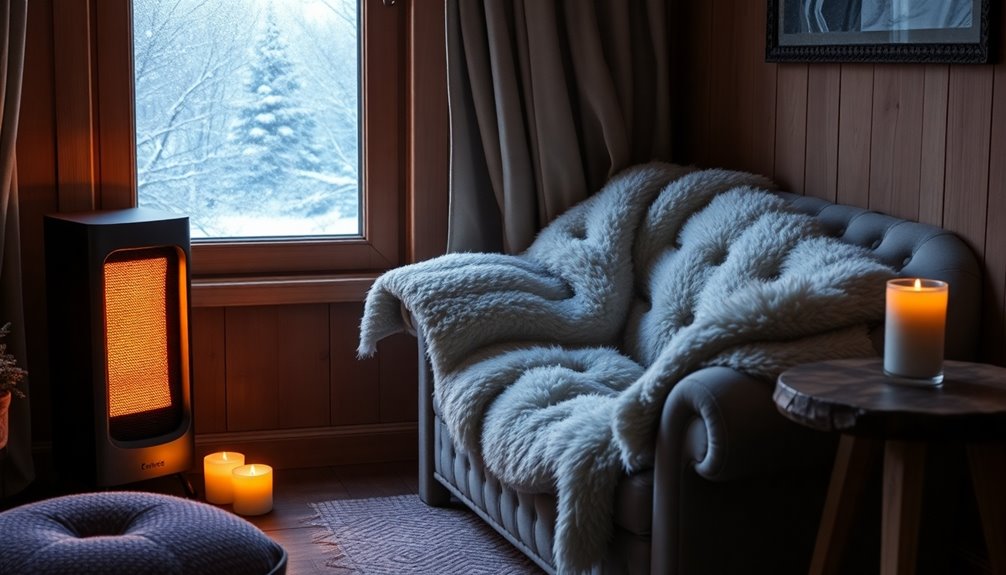 cozy space heaters for winter