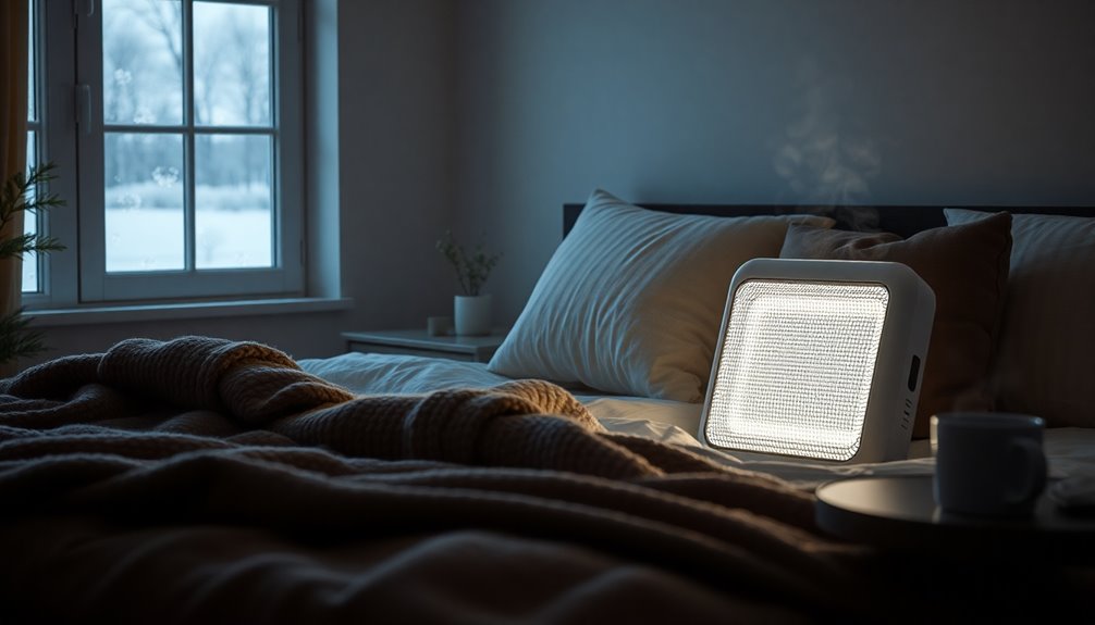 cozy winter bedroom heaters