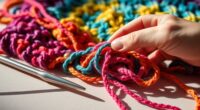 crochet twisting causes solutions