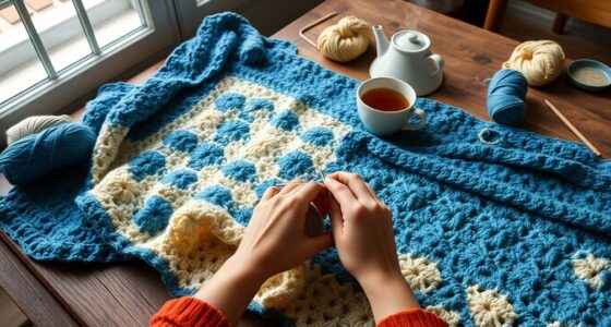 crocheting a blanket duration