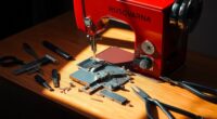 disassemble husqvarna sewing machine