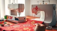 embroidery and sewing machines