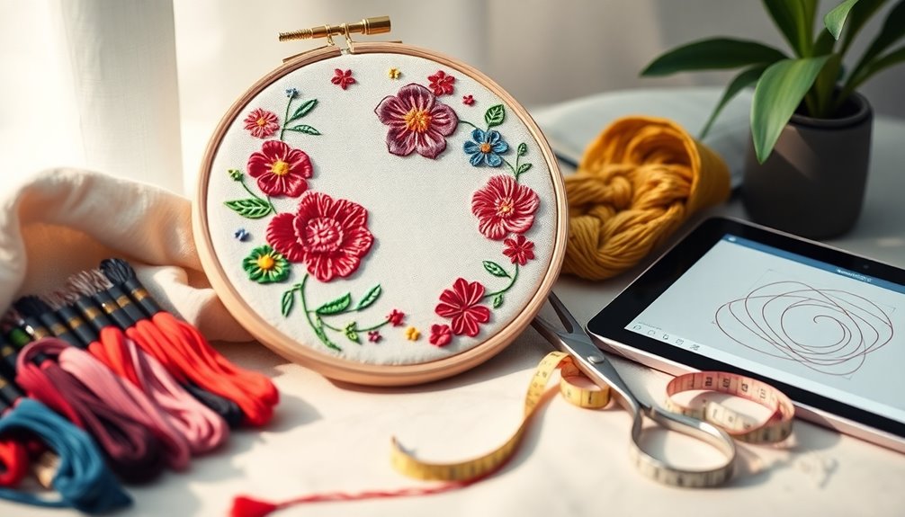 embroidery design creation tips