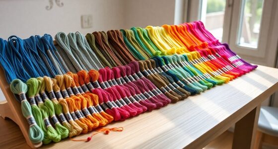 embroidery floss organization tips