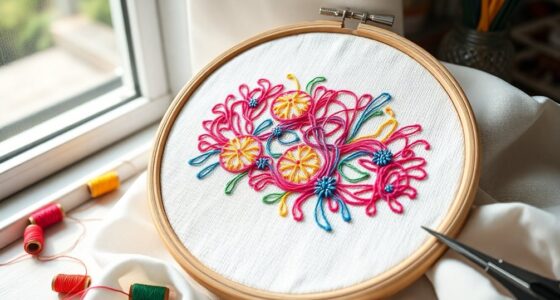 embroidery hoop for cross stitch