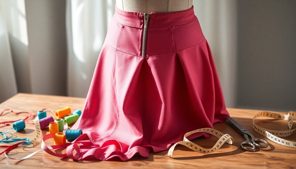 fashioning your altered skirt