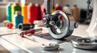 fixing sewing machine handwheel