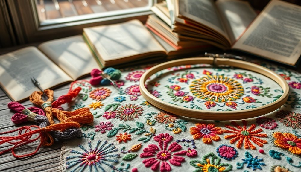 history of embroidery techniques