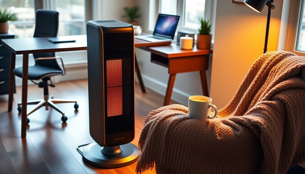 home office space heater considerations