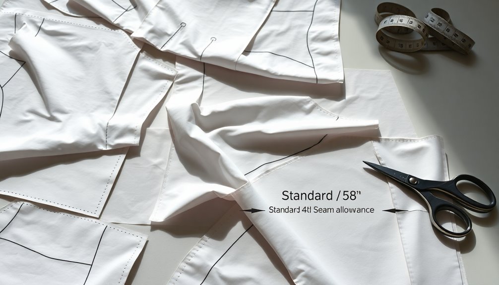 seam allowance pattern guidelines