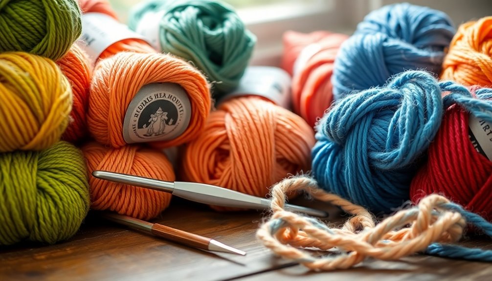 select appropriate yarn type