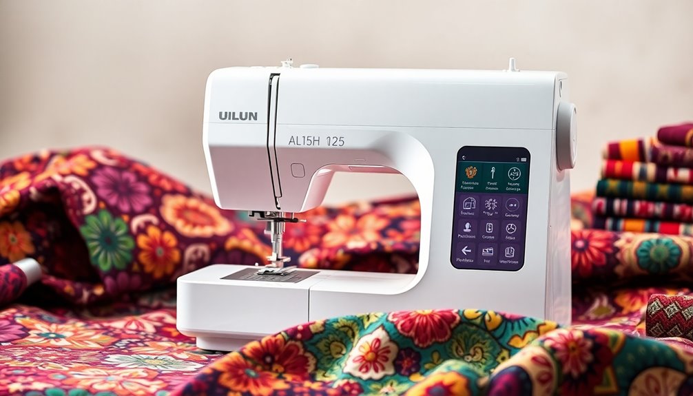 selecting a quilting sewing machine