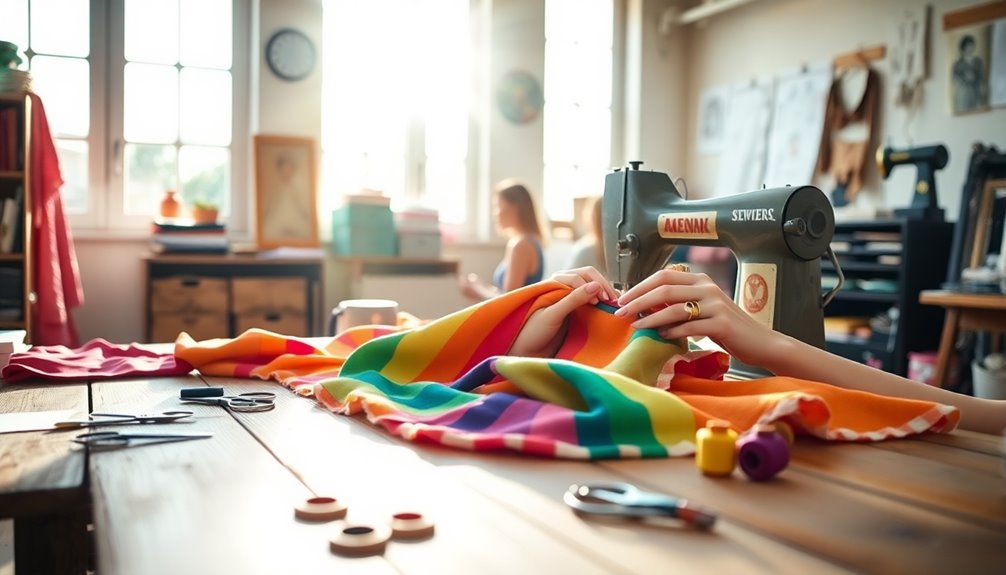 sewing journey storytelling shared