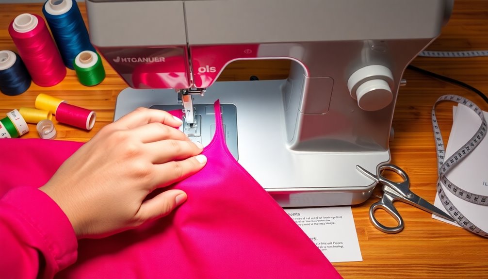 sewing machine operation guide