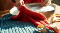 shrink sweater without sewing