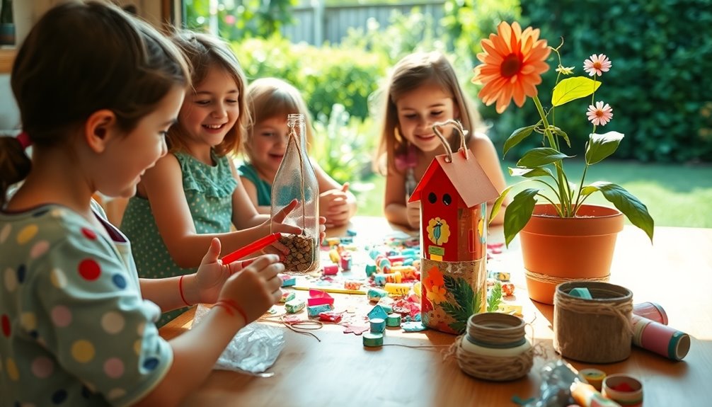 sustainable crafting for children