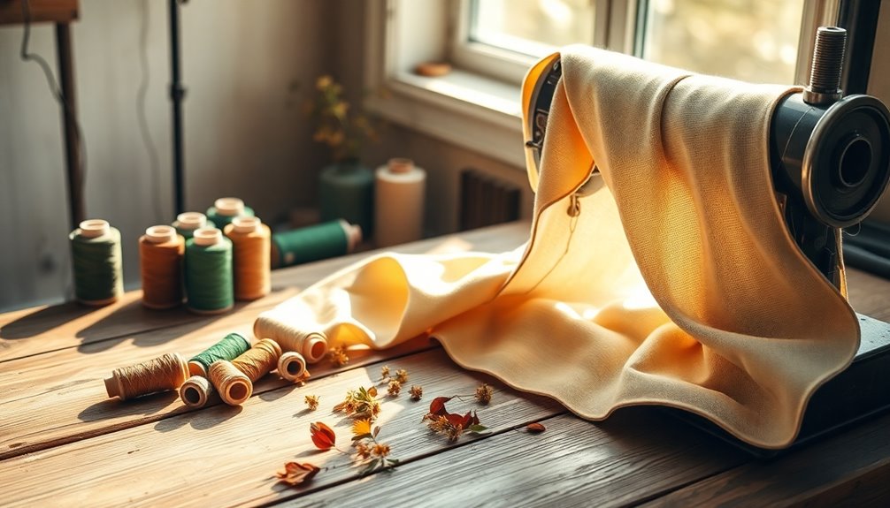 sustainable textile production advantages