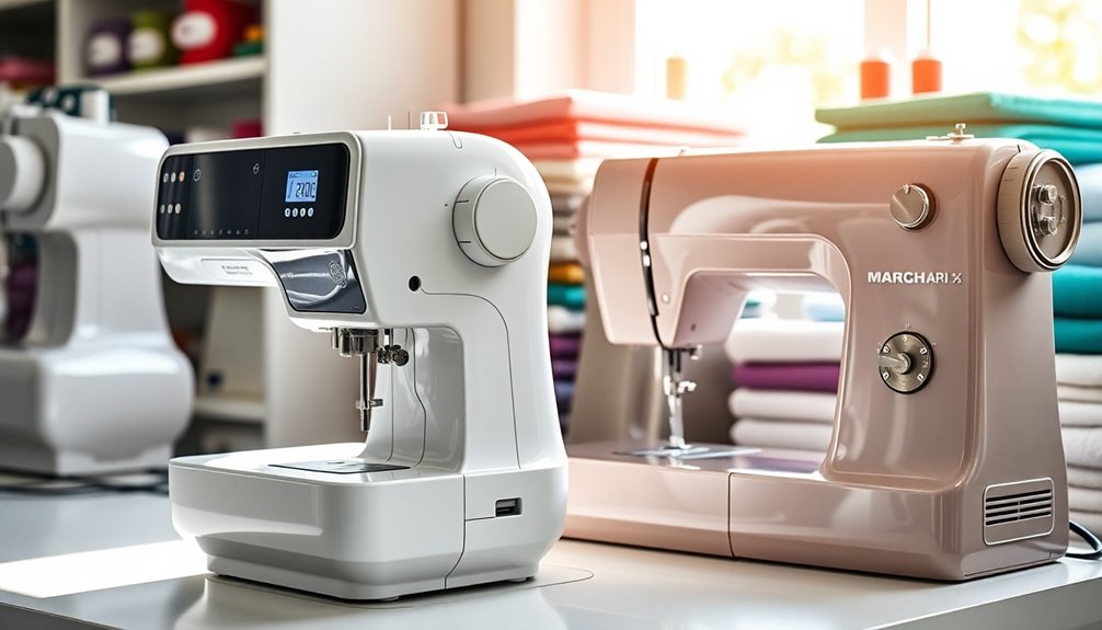 types of sewing machines