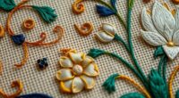 art nouveau embroidery designs