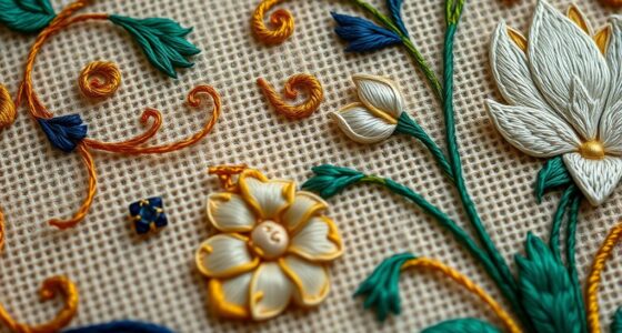 art nouveau embroidery designs