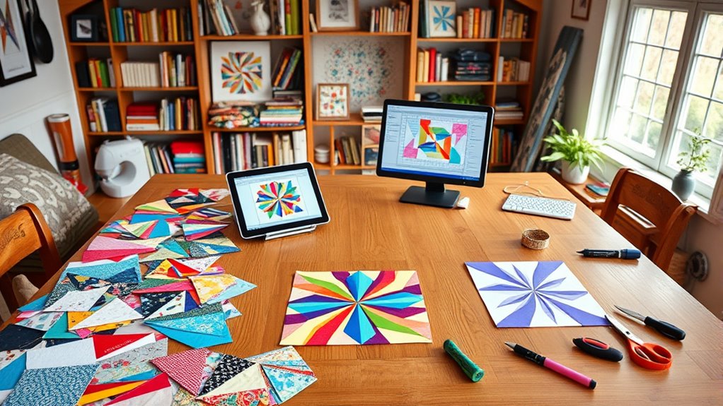 careful fabric color planning