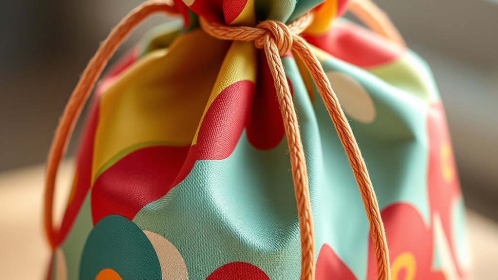choose fabrics for origami bag