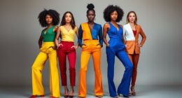 color blocking for body shaping