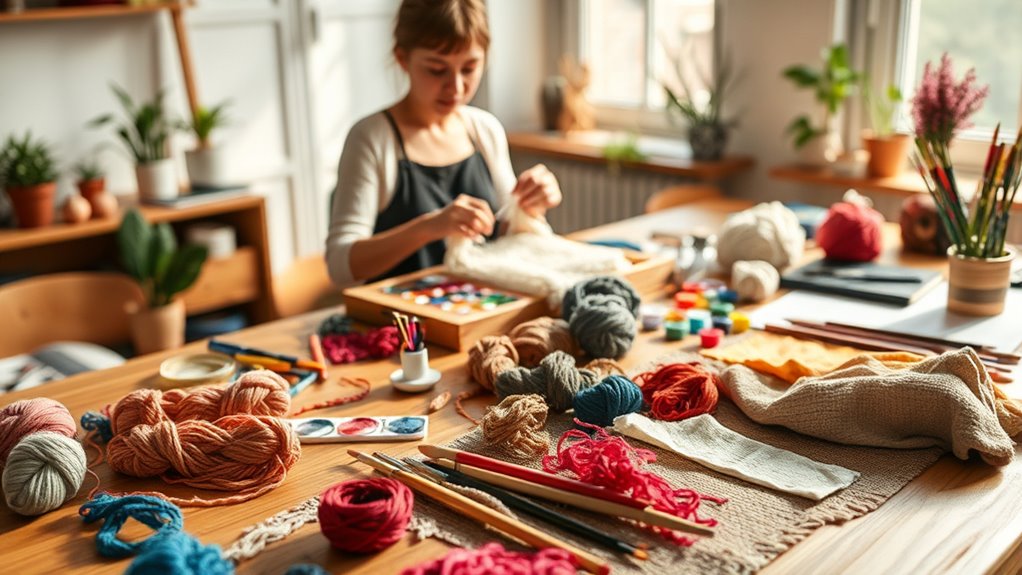 crafting boosts mental resilience