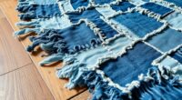 diy denim rag rug