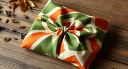 eco friendly fabric gift wrap