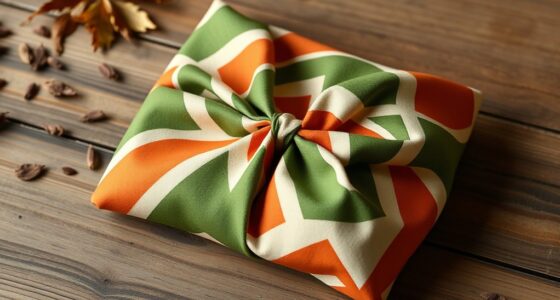 eco friendly fabric gift wrap