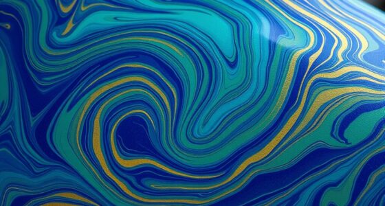 fabric swirl marbling technique