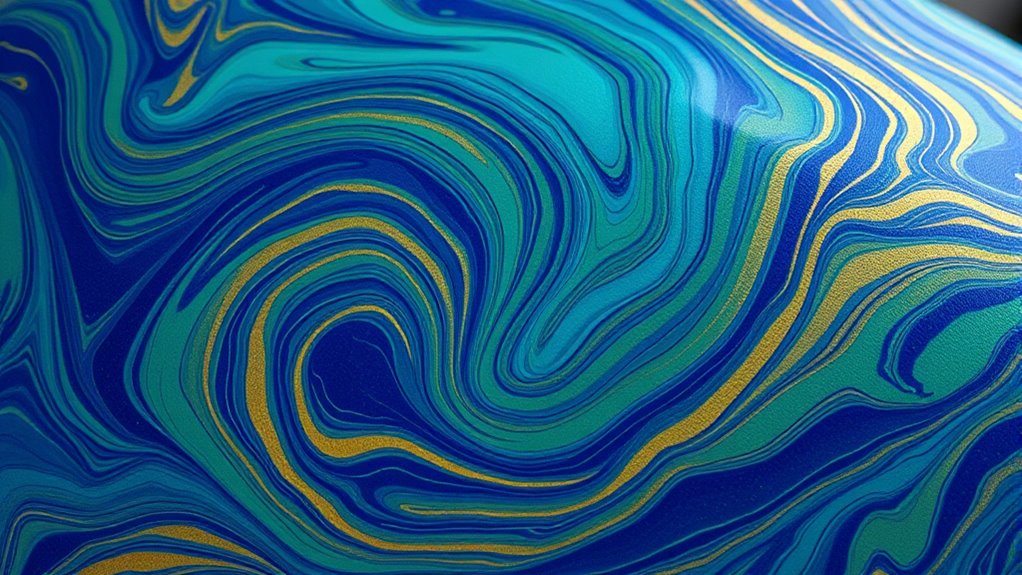fabric swirl marbling technique