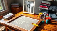 home screen printing setup