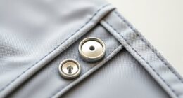 neat snap fastener installation