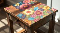 no glue fabric decoupage