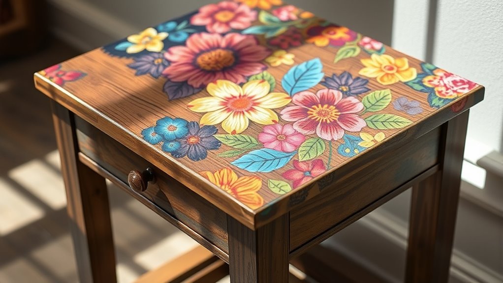 no glue fabric decoupage