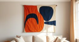 quick no sew wall decor