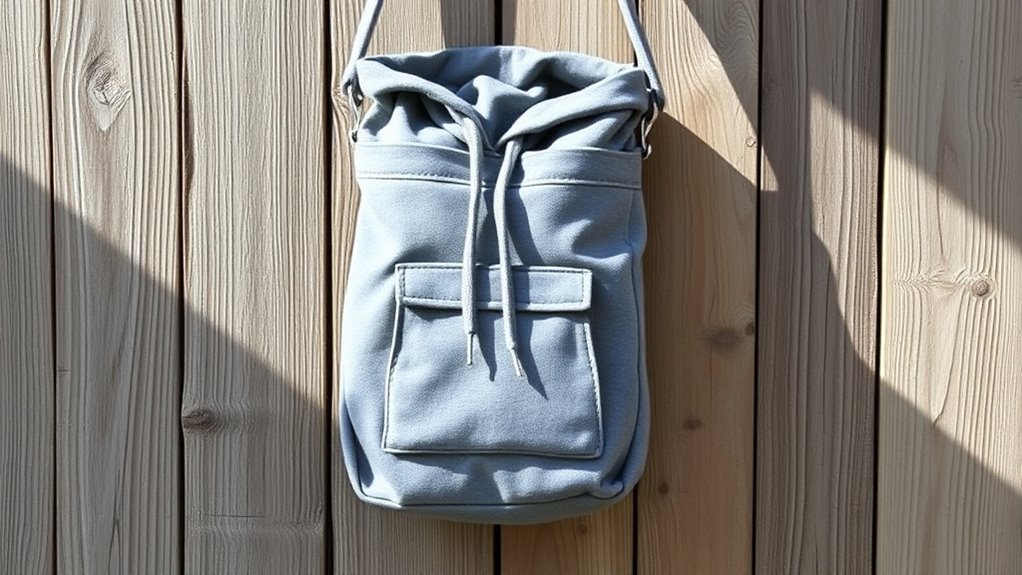 repurpose hoodie into bag
