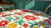 revive stained tablecloths creatively
